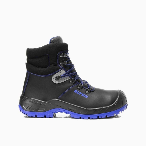 ELTEN-Footwear, Arbeits-Berufs-Sicherheits-Schuhe, Halbschuhe, ALLESIO blue Mid, ESD, S3, schwarz/blau