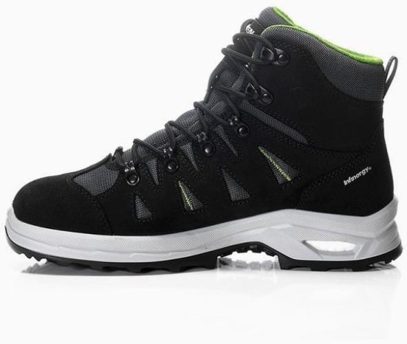 ELTEN-S2-Sicherheitsstiefel, RIWEMO XXP GTX black-green Mid ESD S2 WR CI