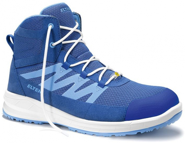 ELTEN-Footwear, S1P-Arbeits-Berufs-Sicherheits-Schuhe, Hochschuhe, MARTEN XXSports Mid, ESD, blau
