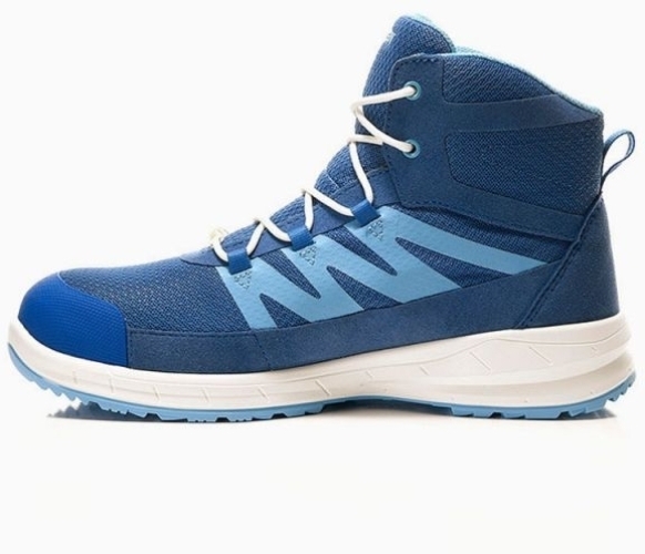 ELTEN-Footwear, S1P-Arbeits-Berufs-Sicherheits-Schuhe, Hochschuhe, MARTEN XXSports Mid, ESD, blau