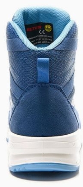 ELTEN-Footwear, S1P-Arbeits-Berufs-Sicherheits-Schuhe, Hochschuhe, MARTEN XXSports Mid, ESD, blau