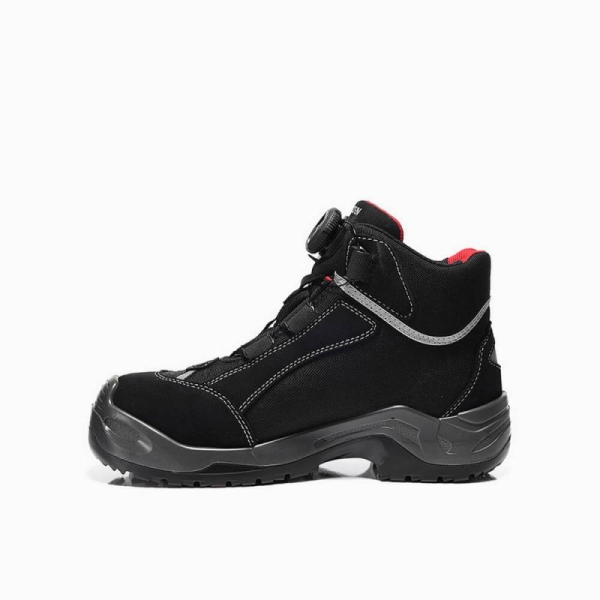 ELTEN-Footwear, S3-Arbeits-Berufs-Sicherheits-Schuhe, Hochschuhe, SANDER BOA ESD, schwarz