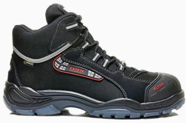 ELTEN-Footwear, S3-Arbeits-Berufs-Sicherheits-Schuhe, Hochschuhe, SANDER PRO GTX ESD, schwarz