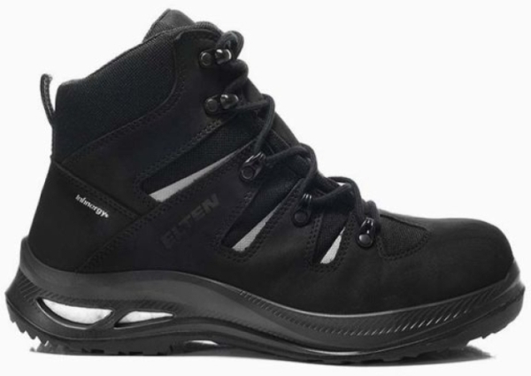 ELTEN-S3-Sicherheitshochschuhe, NELSON XXG black Mid ESD S3 HI, schwarz