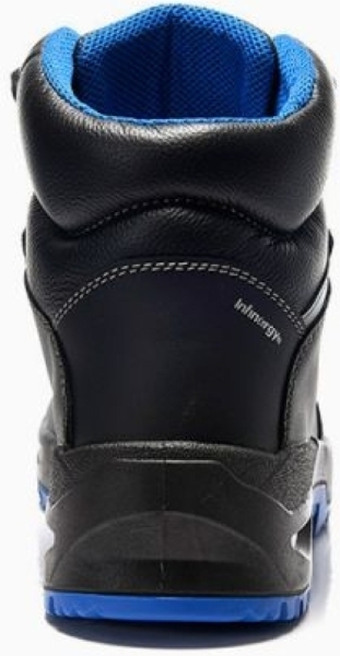 ELTEN-S3-Sicherheitshochschuhe, LEONARDO XXSG black-blue Mid ESD S3, schwarz/blau