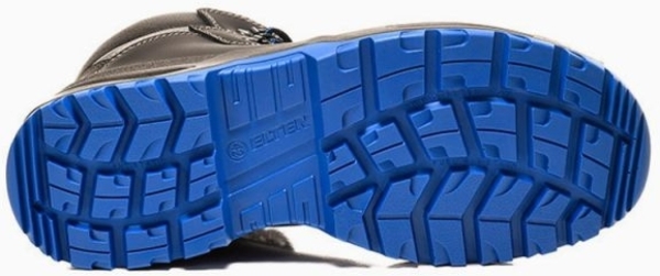 ELTEN-S3-Sicherheitshochschuhe, LEONARDO XXSG black-blue Mid ESD S3, schwarz/blau