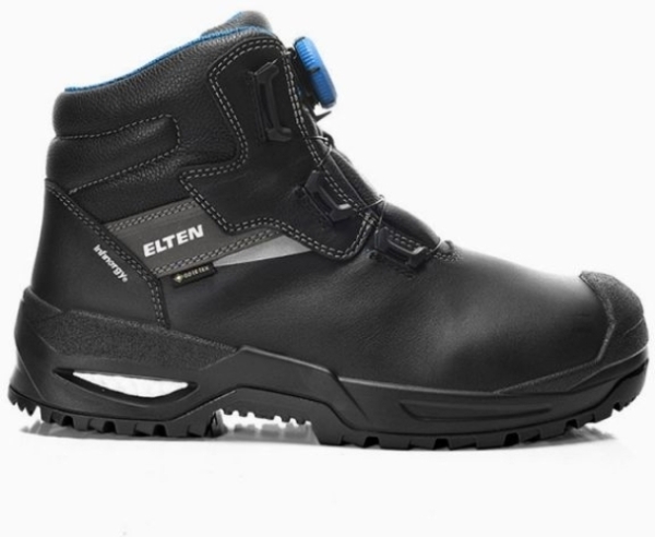 ELTEN-S3-Sicherheitsstiefel, STEFANO XXSG BOA GTX black-blue Mid
