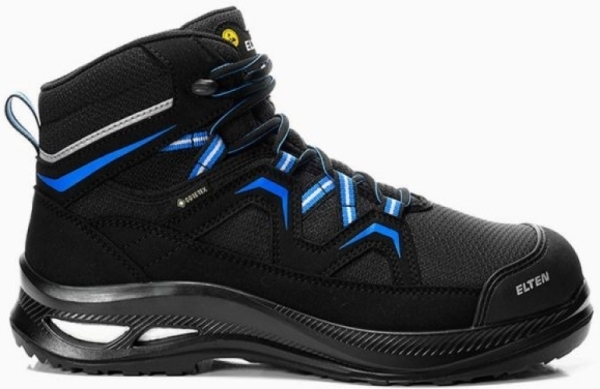 ELTEN-S3-Sicherheitsstiefel, FRY XXG Pro GTX black-blue Mid