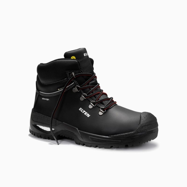 ELTEN Sicherheitsschnürstiefel, FRANCESCO XXSG RU GTX® black Mid ESD S3S WR
