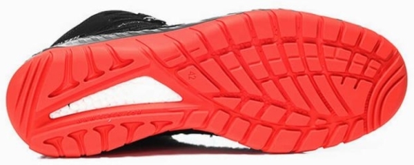 ELTEN-Footwear, S3-Arbeits-Berufs-Sicherheits-Schuhe, Hochschuhe, MADDOX BOA® Mid, ESD, schwarz-rot