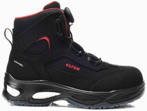 ELTEN-S2-Sicherheitshochschuhe, OWEN BOA black Mid ESD