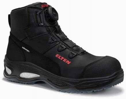ELTEN-S3-Sicherheitshochschuhe, MILES BOA Mid ESD, schwarz