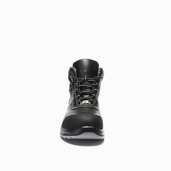 ELTEN-Footwear, S3-Arbeits-Berufs-Sicherheits-Schuhe, Schnürstiefel, REACTION XXT Mid, ESD, schwarz