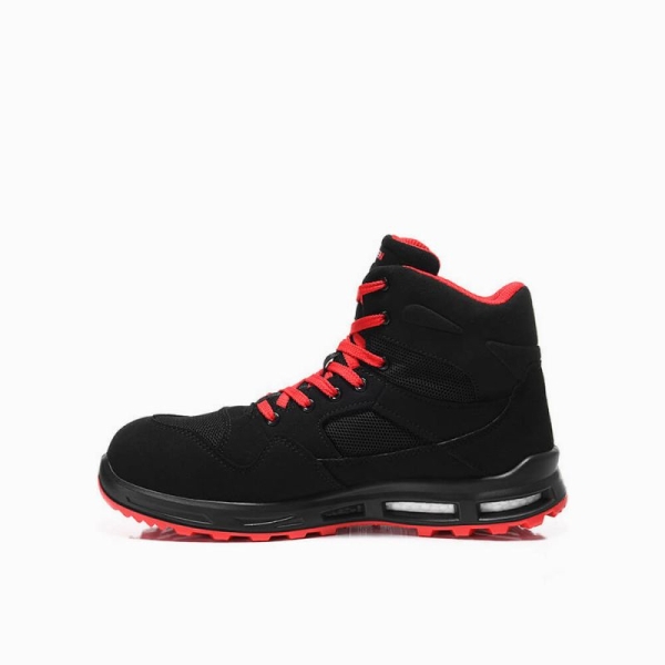 ELTEN-Footwear, S1P-Arbeits-Berufs-Sicherheits-Schuhe, Schnürstiefel, LAKERS XXT Mid, ESD, schwarz