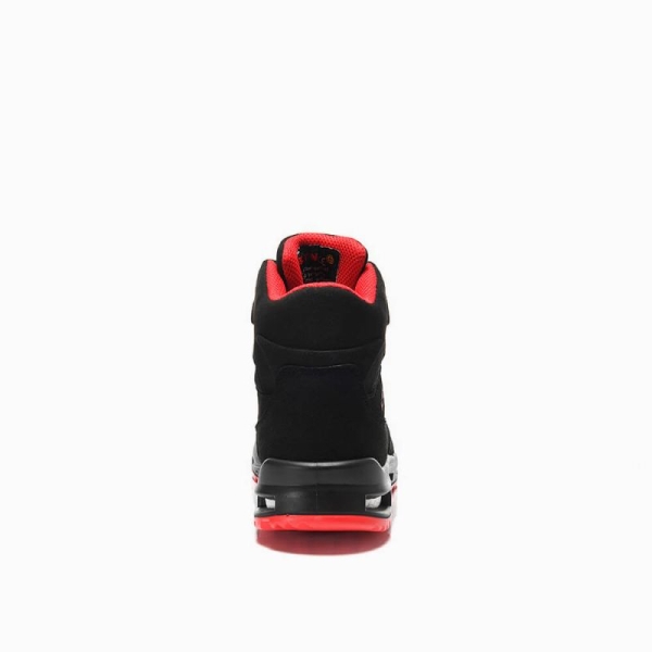 ELTEN-Footwear, S1P-Arbeits-Berufs-Sicherheits-Schuhe, Schnürstiefel, LAKERS XXT Mid, ESD, schwarz