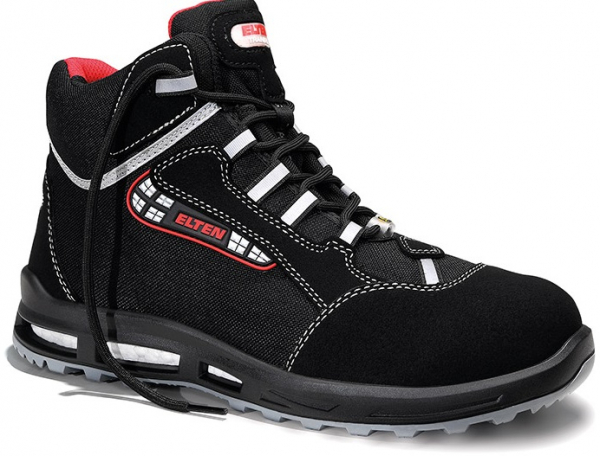 ELTEN-Footwear, S3-Arbeits-Berufs-Sicherheits-Schuhe, Schnürstiefel, SANDER XXT, ESD, schwarz