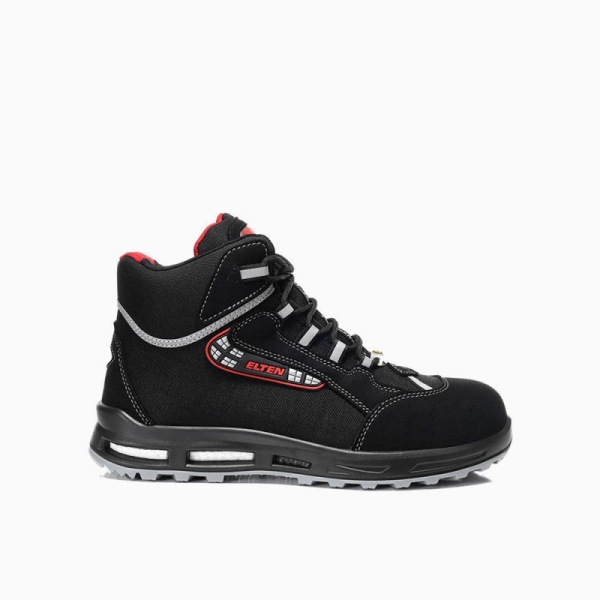 ELTEN-Footwear, S3-Arbeits-Berufs-Sicherheits-Schuhe, Schnürstiefel, SANDER XXT, ESD, schwarz