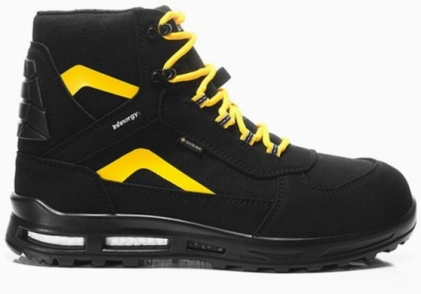 ELTEN-Footwear, S2-Sicherheitswinterstiefel, TIMOTHY GTX Mid, ESD, CI, schwarz/gelb