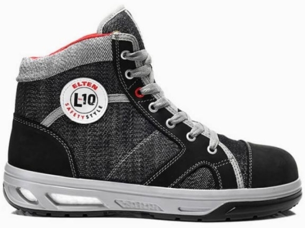 ELTEN-Footwear, S3-WELLMAXX-Arbeits-Berufs-Sicherheits-Schuhe, Hochschuhe, SENSATION XX10 Mid, ESD, schwarz
