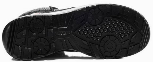 ELTEN-Footwear, S3-WELLMAXX-Arbeits-Berufs-Sicherheits-Schuhe, Hochschuhe, SENSATION XX10 Mid, ESD, schwarz