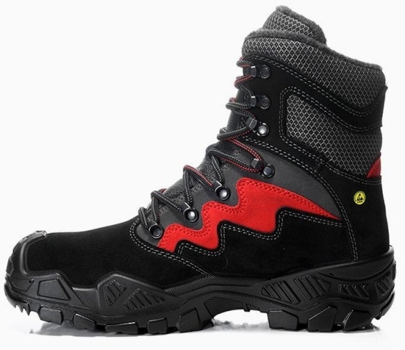ELTEN-S3-Sicherheitshalbschuh, MICK black-red HIGH ESD