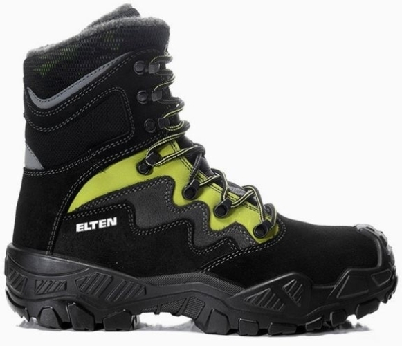 ELTEN-S3-Sicherheitsstiefel, MICK black-green HIGH S3S CI
