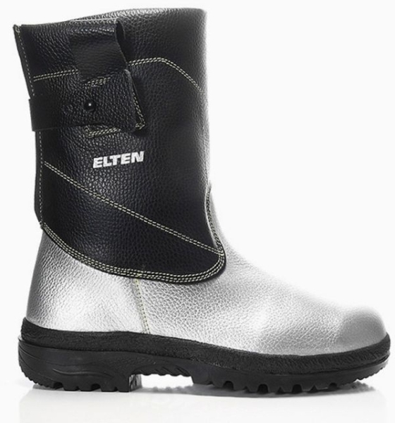 ELTEN-S3-Sicherheitsschlupfstiefel, STANTON HI, schwarz/silber