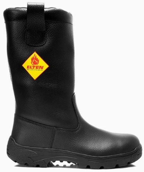 ELTEN-Footwear, F2A-Feuerwehrschlupfstiefel, MASTER, Form D, HI, schwarz