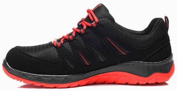 ELTEN-Footwear, O2-Berufshalbschuhe, MADDOX Low, ESD, schwarz-rot