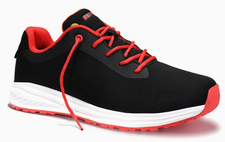 ELTEN-O1-Berufshalbschuhe, MARAIS black-red Low ESD O1, schwarz/rot