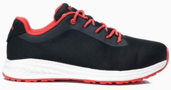 ELTEN-O1-Berufshalbschuhe, MARAIS black-red Low ESD O1, schwarz/rot