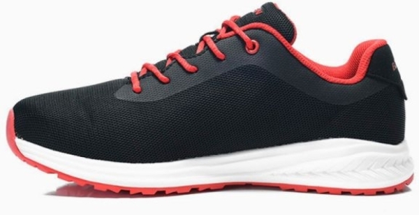 ELTEN-O1-Berufshalbschuhe, MARAIS black-red Low ESD O1, schwarz/rot
