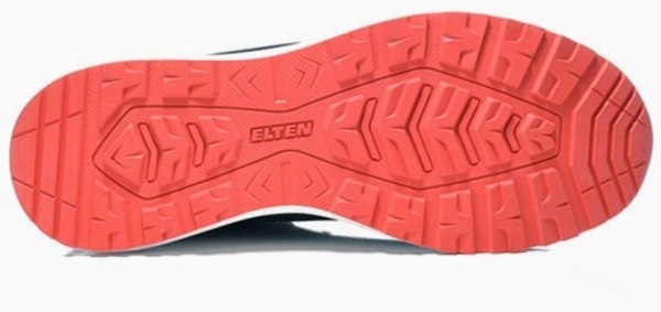 ELTEN-O1-Berufshalbschuhe, MARAIS black-red Low ESD O1, schwarz/rot