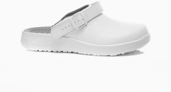 ELTEN-Footwear, OB-Arbeits-Berufs-Sicherheits-Clogs, LEVY, ESD, weiß