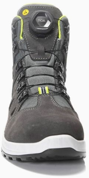 ELTEN-O2-Berufsstiefel, RILEY XXF BOA GTX grey-lime Mid ESD O2 WR CI