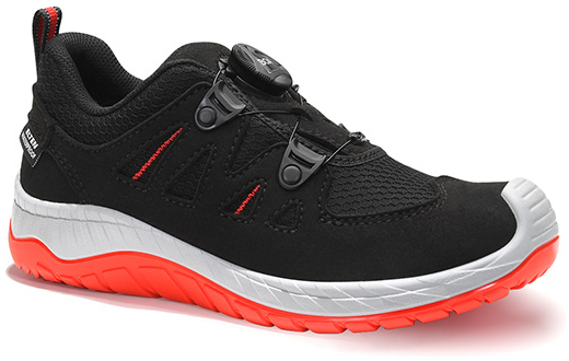 ELTEN-Halbschuhe MADDOX Kids Boa black-red low