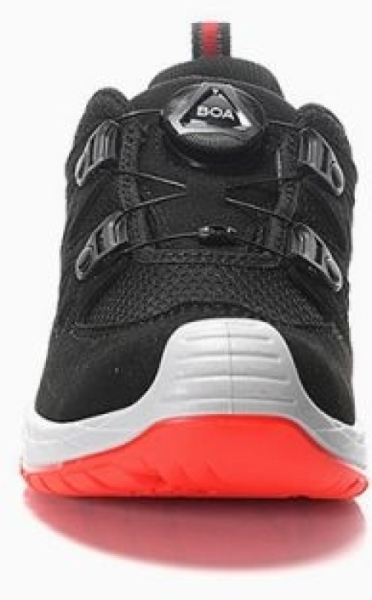 ELTEN-Halbschuhe MADDOX Kids Boa black-red low