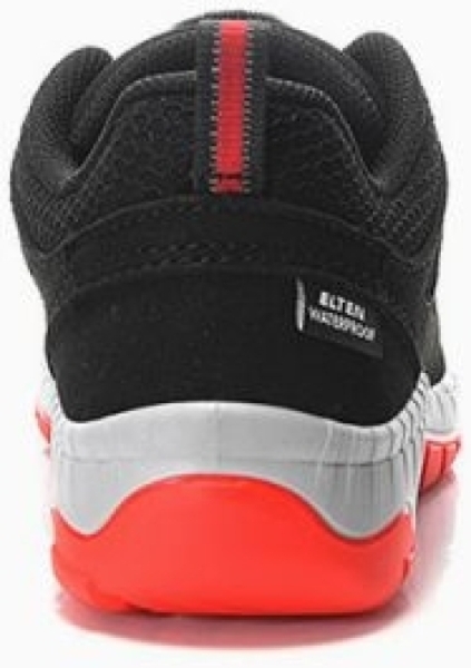 ELTEN-Halbschuhe MADDOX Kids Boa black-red low