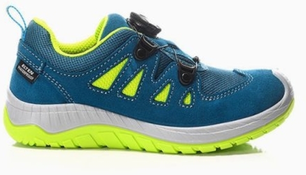 ELTEN-Halbschuhe MADDOX Kids Boa petrol-lime Low