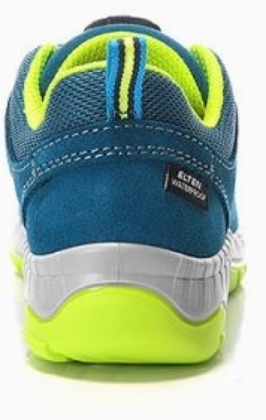 ELTEN-Halbschuhe MADDOX Kids Boa petrol-lime Low