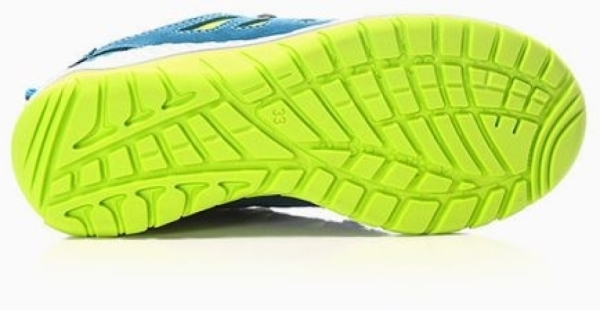 ELTEN-Halbschuhe MADDOX Kids Boa petrol-lime Low