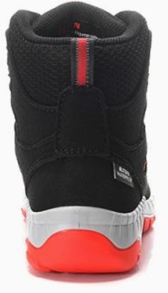 ELTEN-Stiefel MADDOX Kids Boa black-red Mid