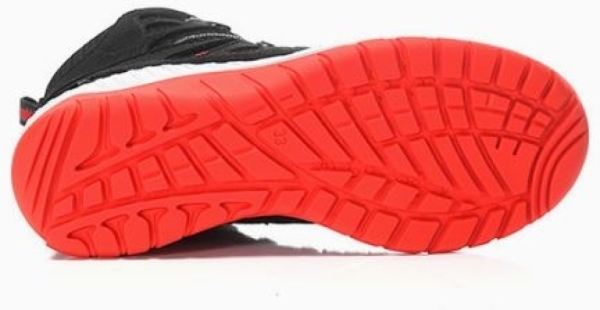 ELTEN-Stiefel MADDOX Kids Boa Winter black-red Mid