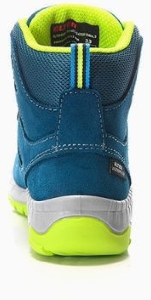 ELTEN-Stiefel MADDOX Kids Boa petrol-lime Low