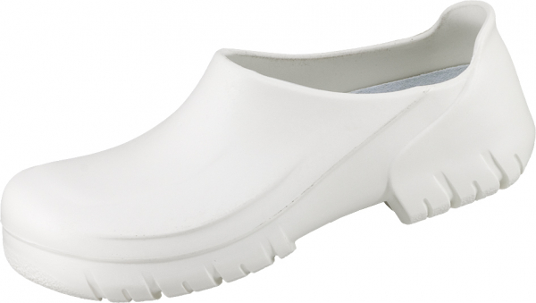 BIRKENSTOCK-Footwear, PU-OB-Arbeits-Berufs-Sicherheits-Clogs, Alpro A630`, weiß