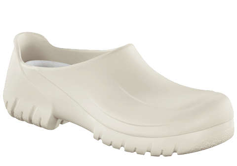 BIRKENSTOCK-Footwear, PU-SB-Arbeits-Berufs-Sicherheits-Clogs, Alpro A640` mit Kappe, weiß