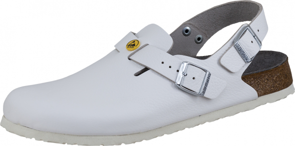 BIRKENSTOCK-Footwear, Arbeits-Berufs-Clogs `Tokio ESD`, Damen, weiß