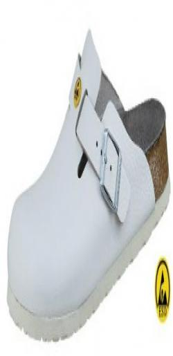 BIRKENSTOCK-Footwear, Arbeits-Berufs-Clogs `Bosten ESD`, Herren, weiß