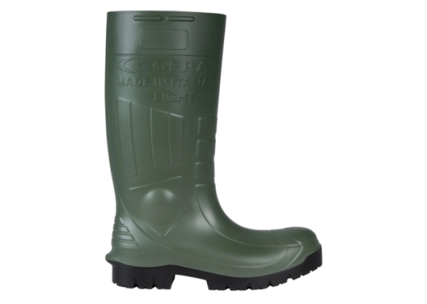 COFRA-LIGHT D. GREEN S5S, Arbeitsstiefel, hoch, grün-schwarz