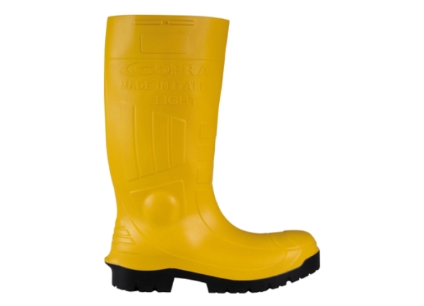 COFRA-LIGHT YELLOW S5S, Arbeitsstiefel, hoch, gelb schwarz